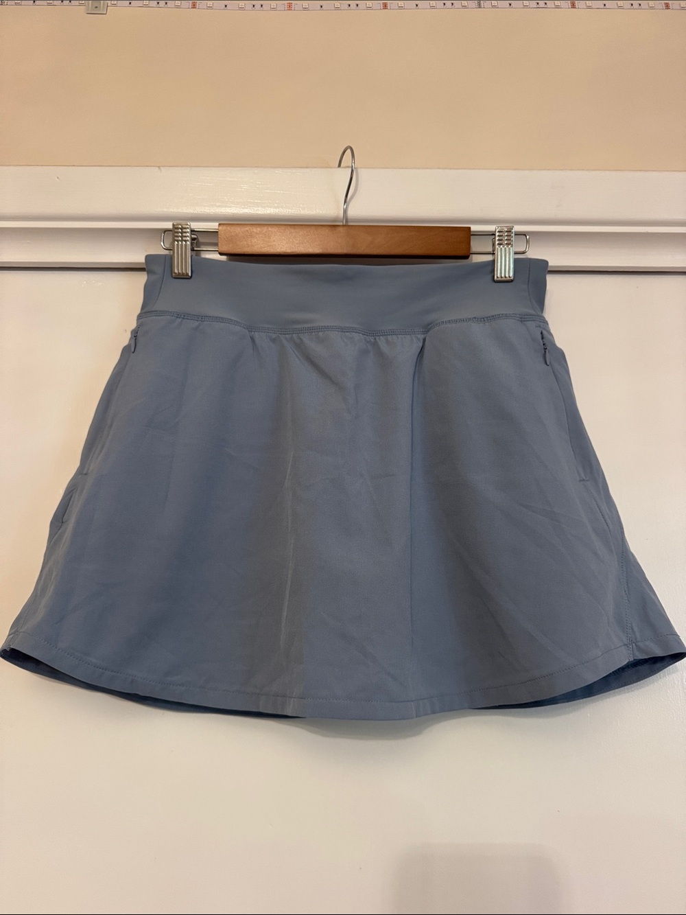 Women's Athletic Skort in Dusty Blue